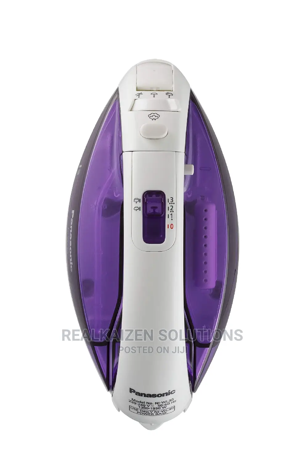 PANASONIC Titanium Coat Soleplate Cordless Steam Iron 1550W