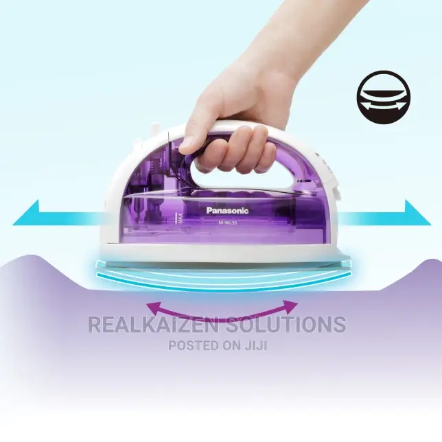 PANASONIC Titanium Coat Soleplate Cordless Steam Iron 1550W
