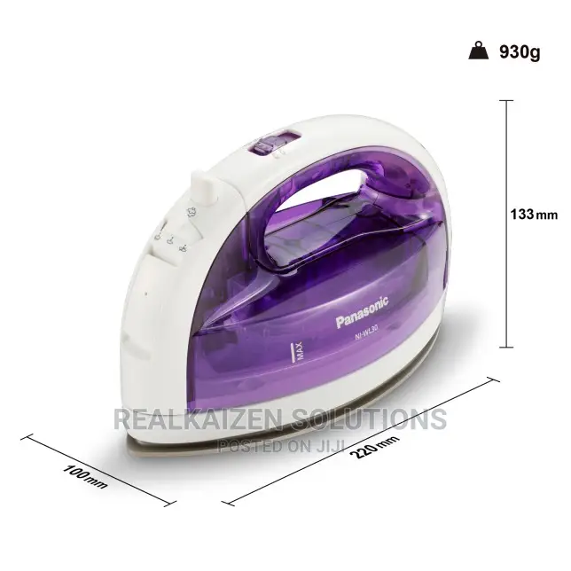 PANASONIC Titanium Coat Soleplate Cordless Steam Iron 1550W