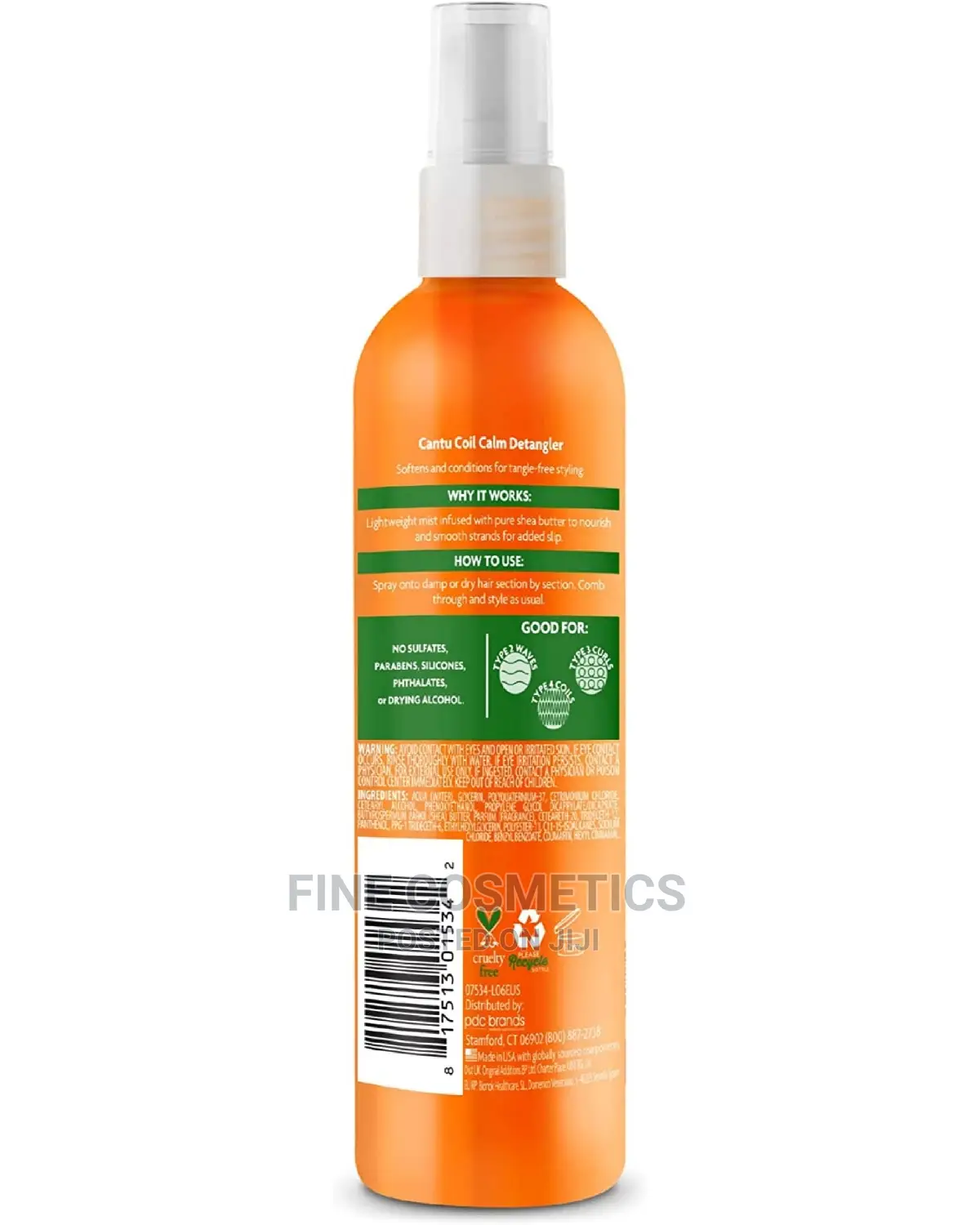 Cantu Coil Calm Detangler With Shea Butter For Natural Hair