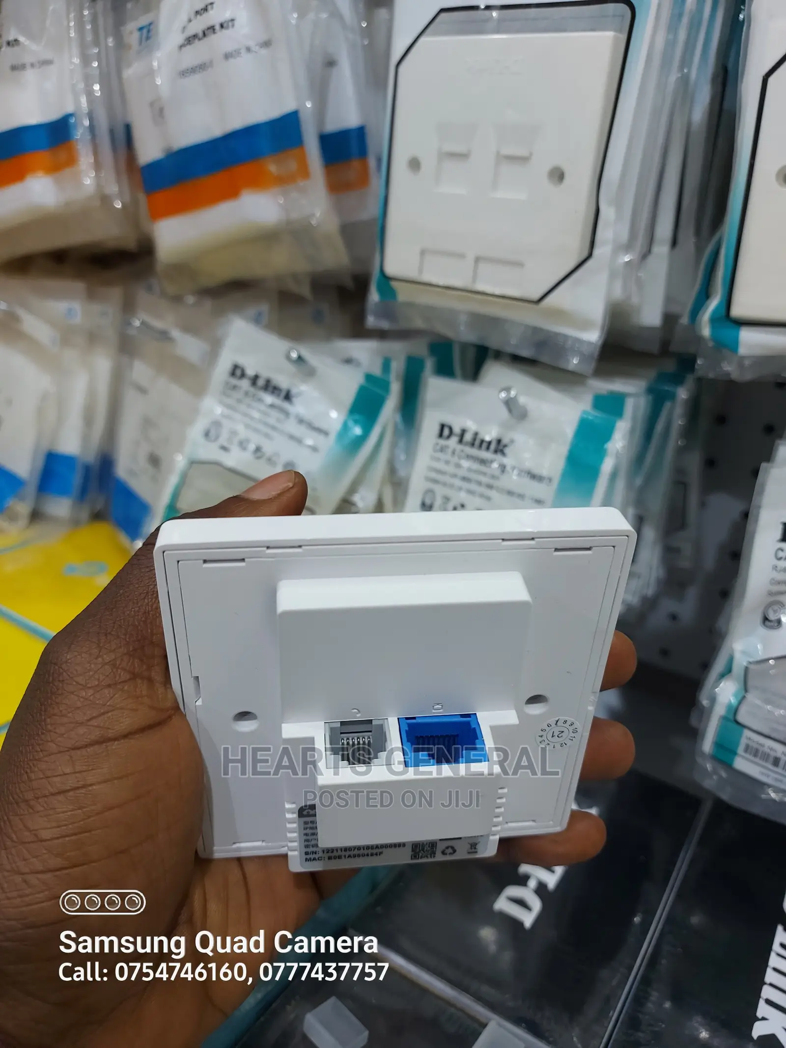 Dual Band In-wall Wireless Access Point (750mbps Speed)