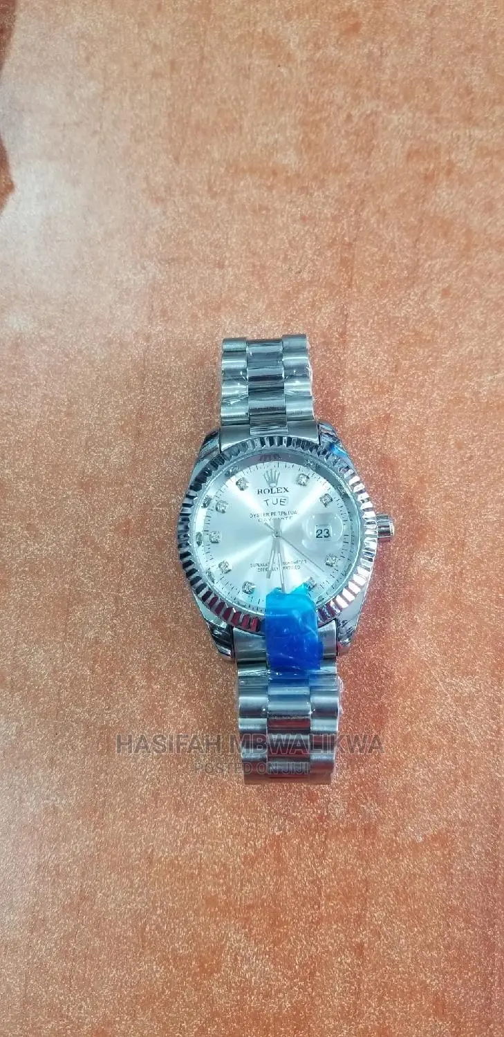 Rolex Silver Watch