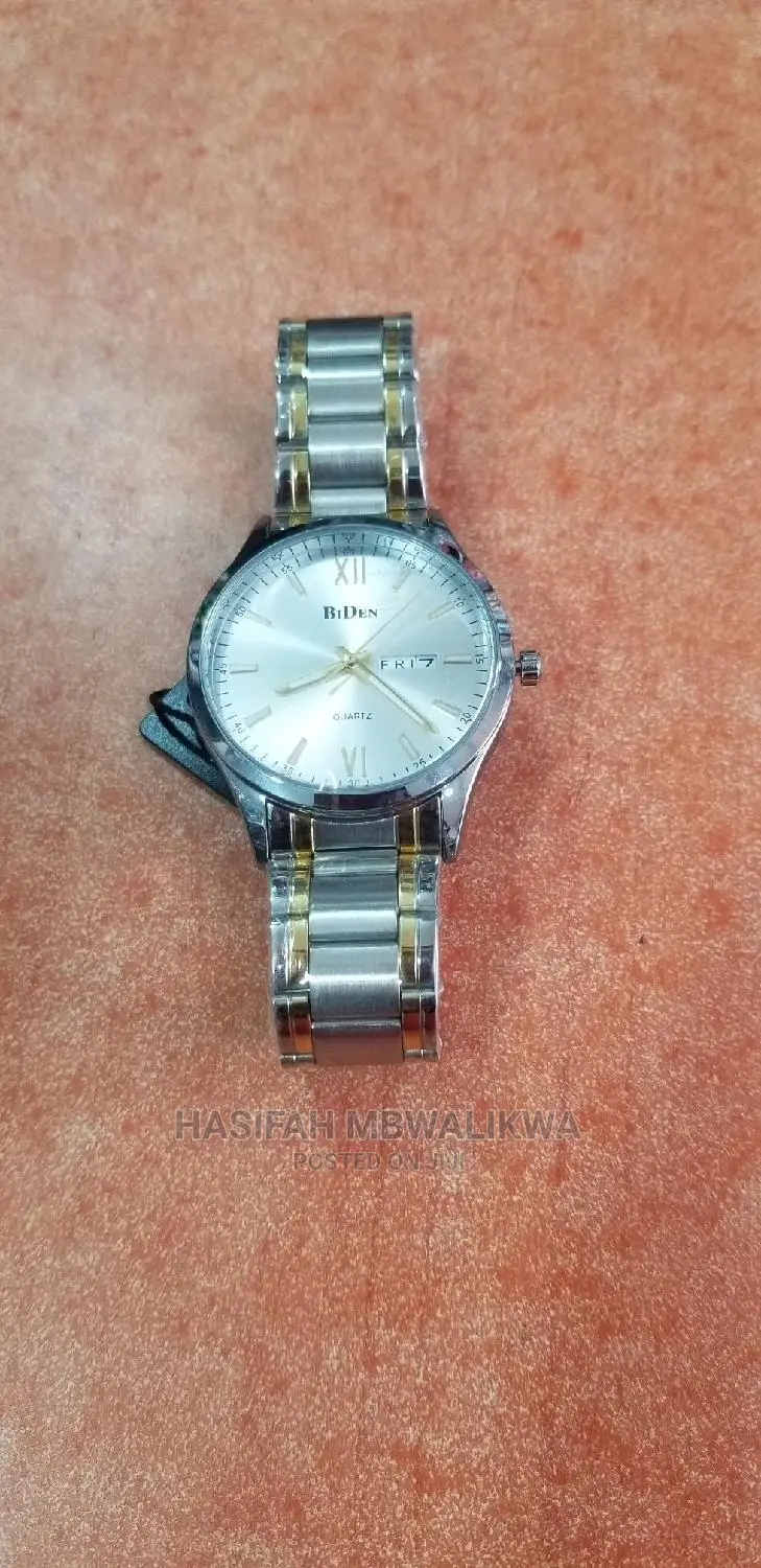 Biden Silver Men's Watch