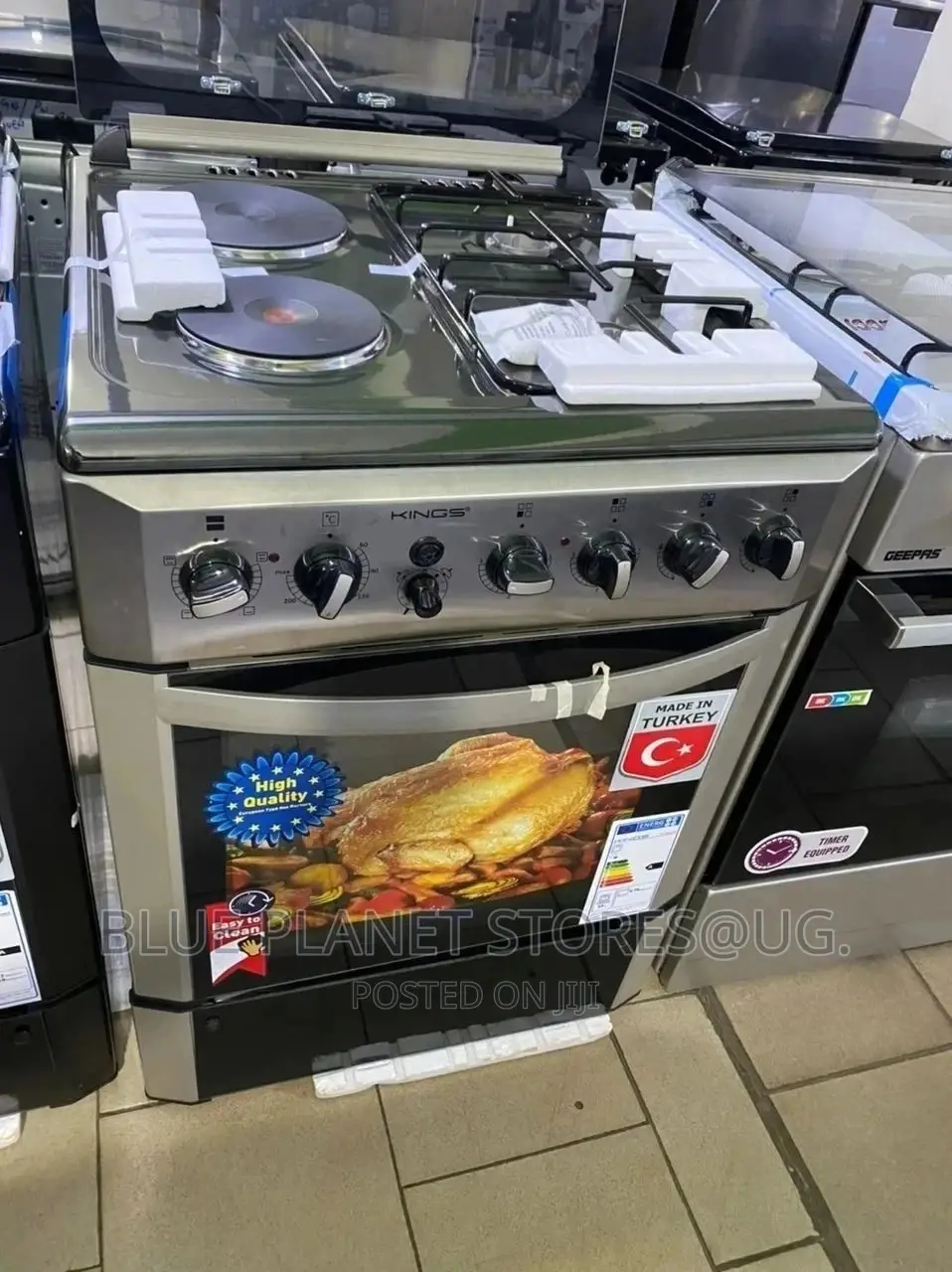 KINGS 2 + 2 Automatic Cookers || 60cm×60cm || Hard S/S Body