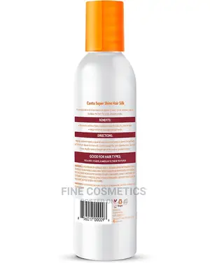 Cantu Super Shine Hair Silk With Shea Butter.
