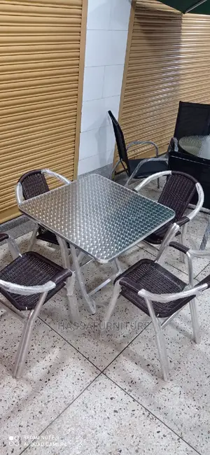 4seaters Aluminium Restaurant Set