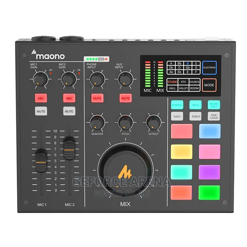 Maonocaster | All-In-One Podcast/Audio Production Console