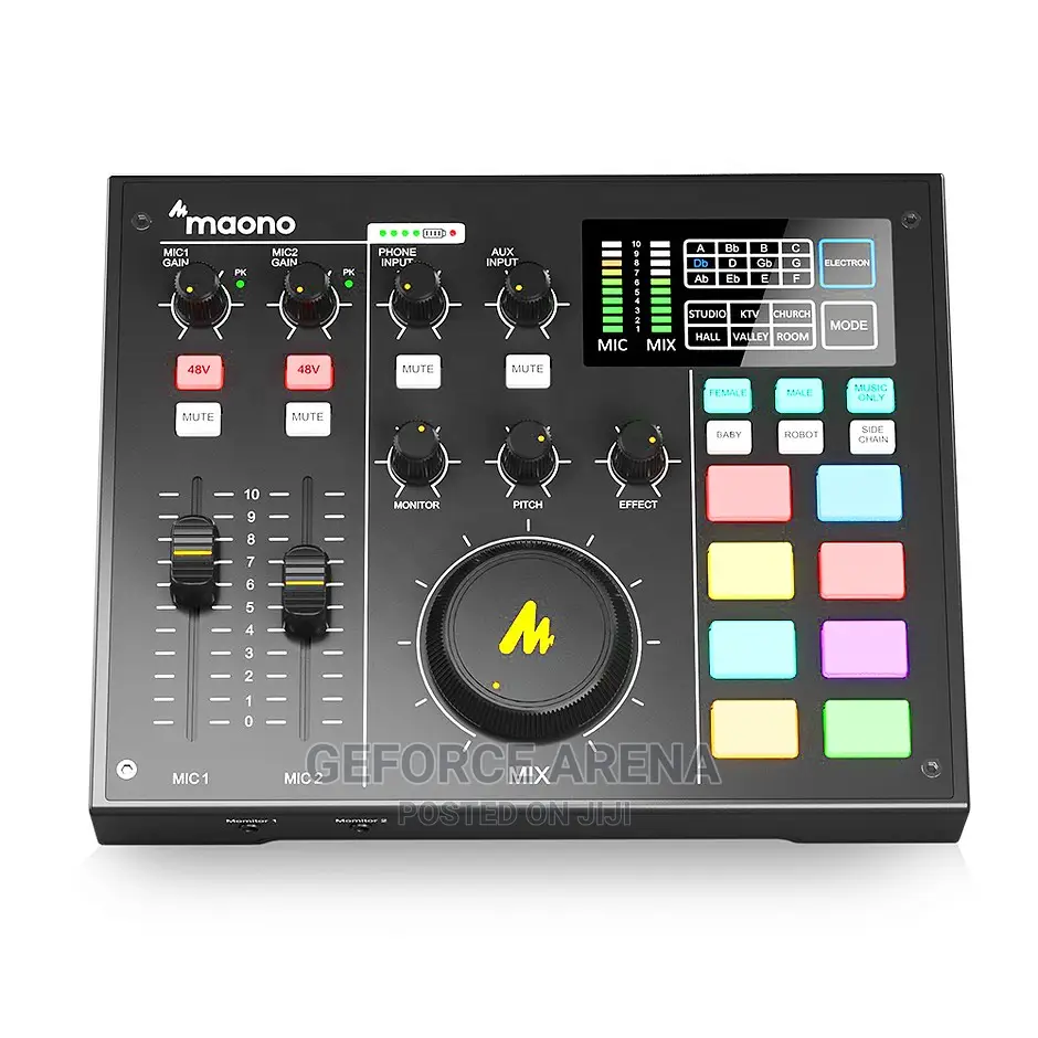 Maonocaster | All-In-One Podcast/Audio Production Console