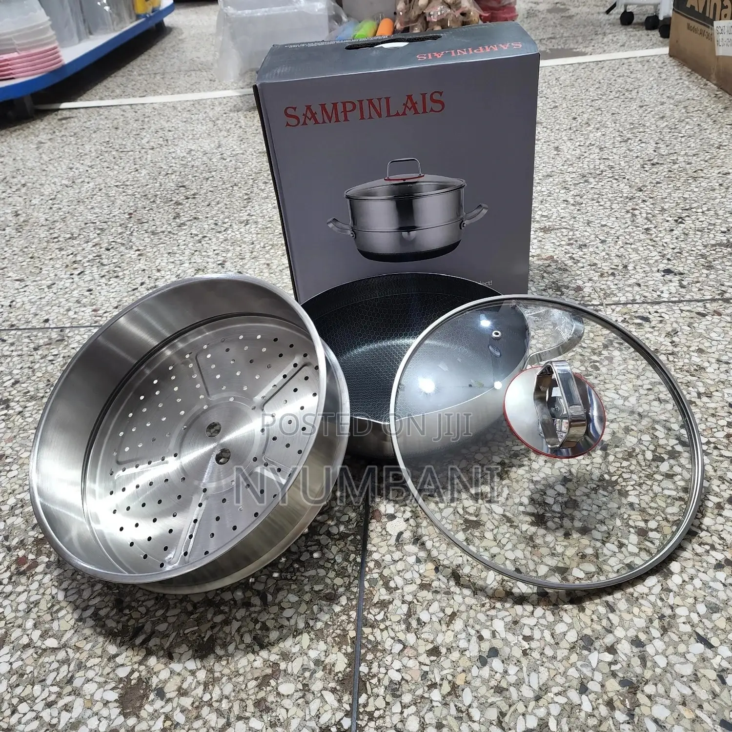 Steamer Frying Pan