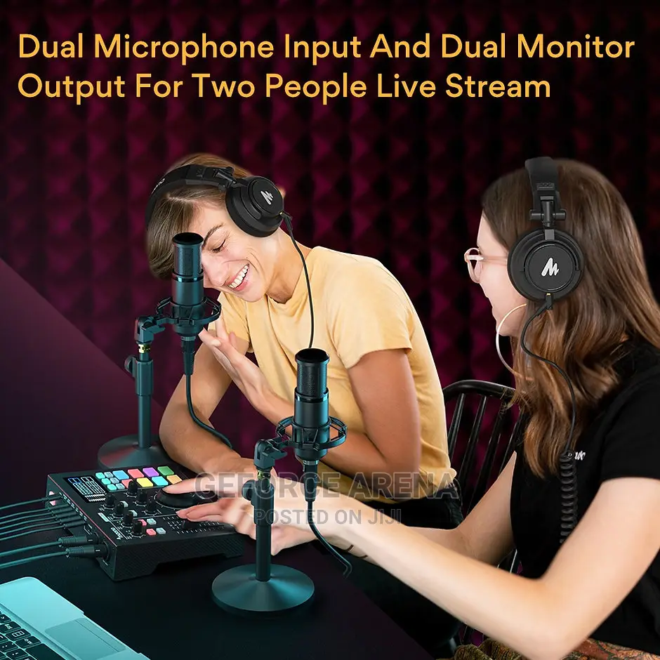 Maonocaster | All-In-One Podcast/Audio Console + 1 XLR Mic
