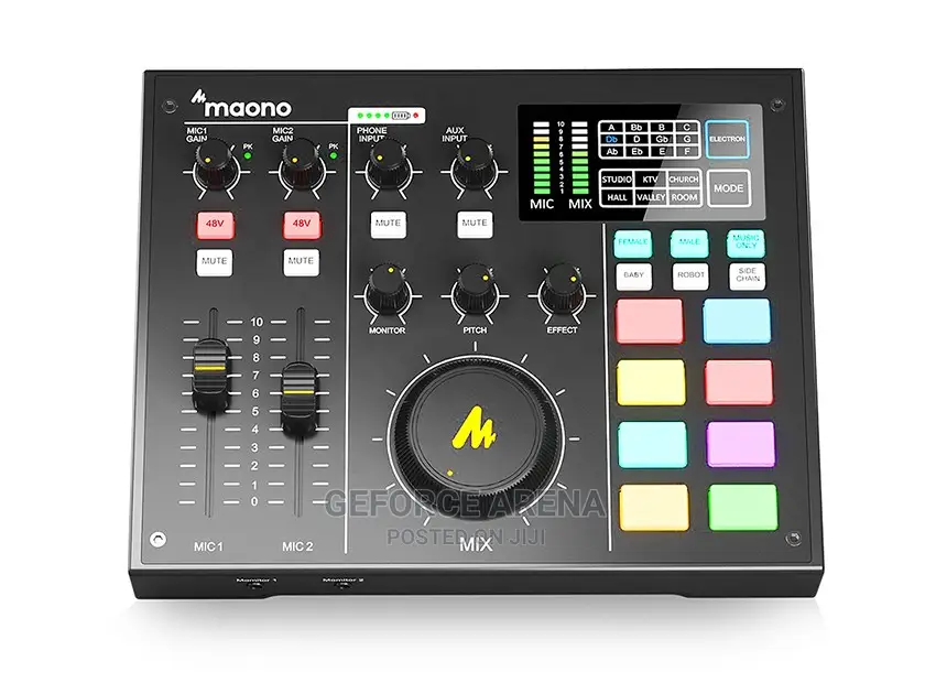 Maonocaster | All-In-One Podcast/Audio Console + 1 XLR Mic