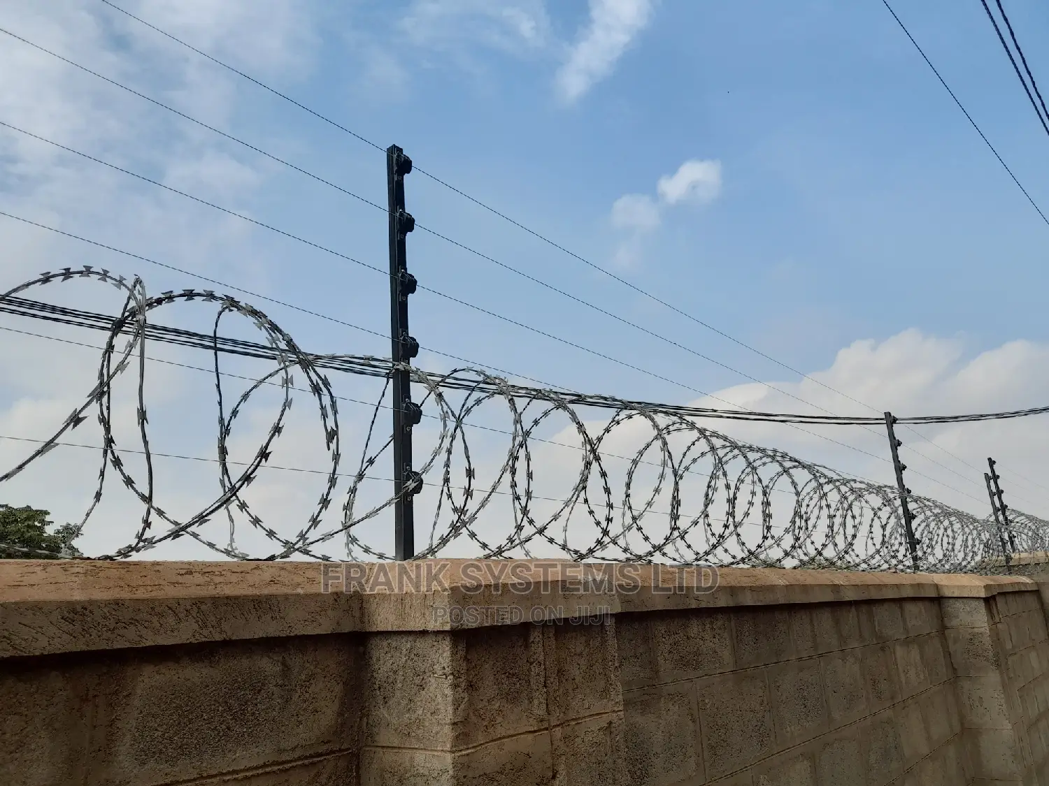 Electric Fencing System Fully Installed With Alarm