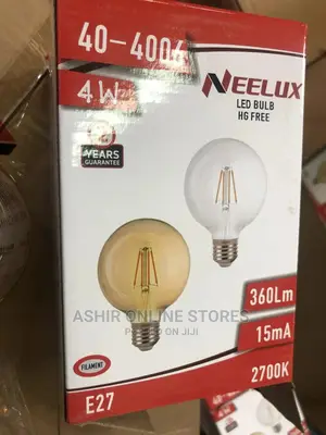 LED Round Fillament Bulbs
