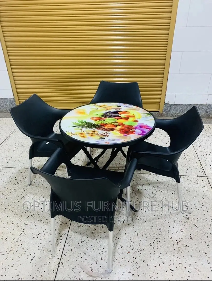 Multipurpose Set (4 Chairs and Foldable Table)