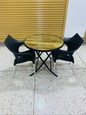 Balcony Set (2 Chairs and Round Table)