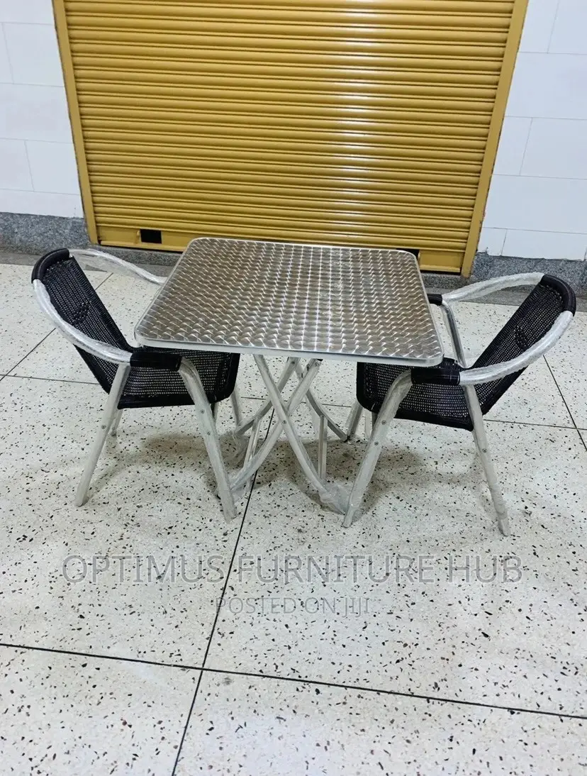 2 Seater Aluminum Set