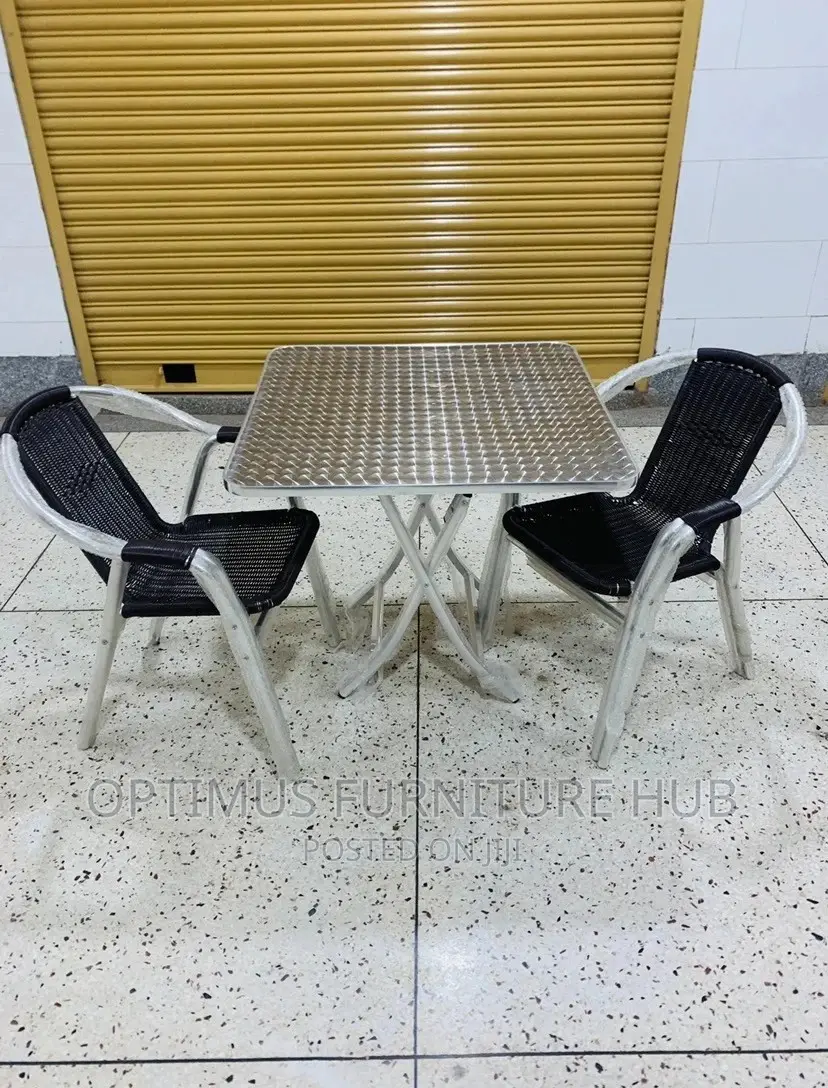 2 Seater Aluminum Set