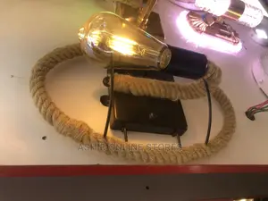 Unique Wall Light With Filament Bulb