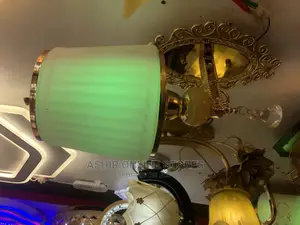 Photo - White and Gold Wall Light