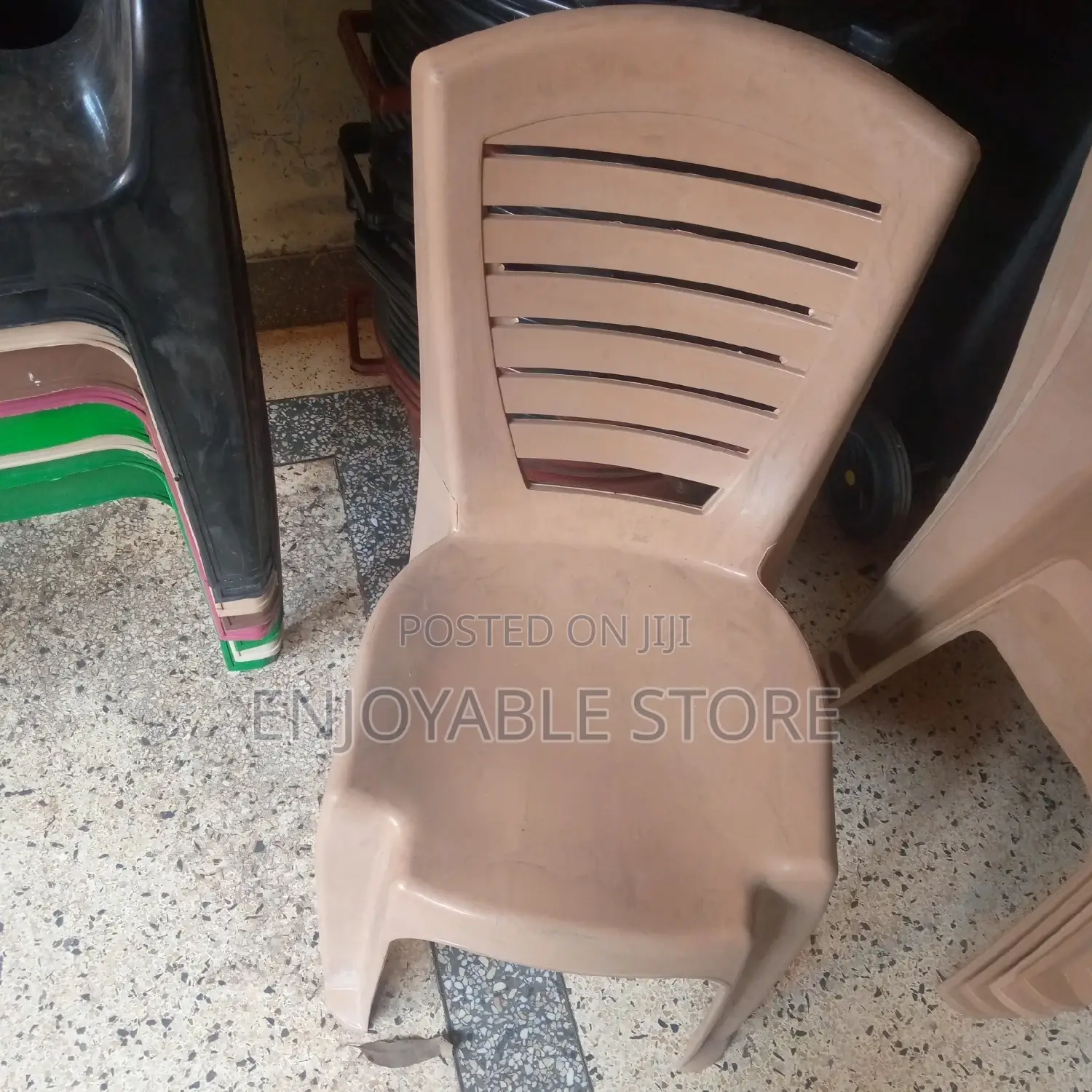 Plastic Armless Chair