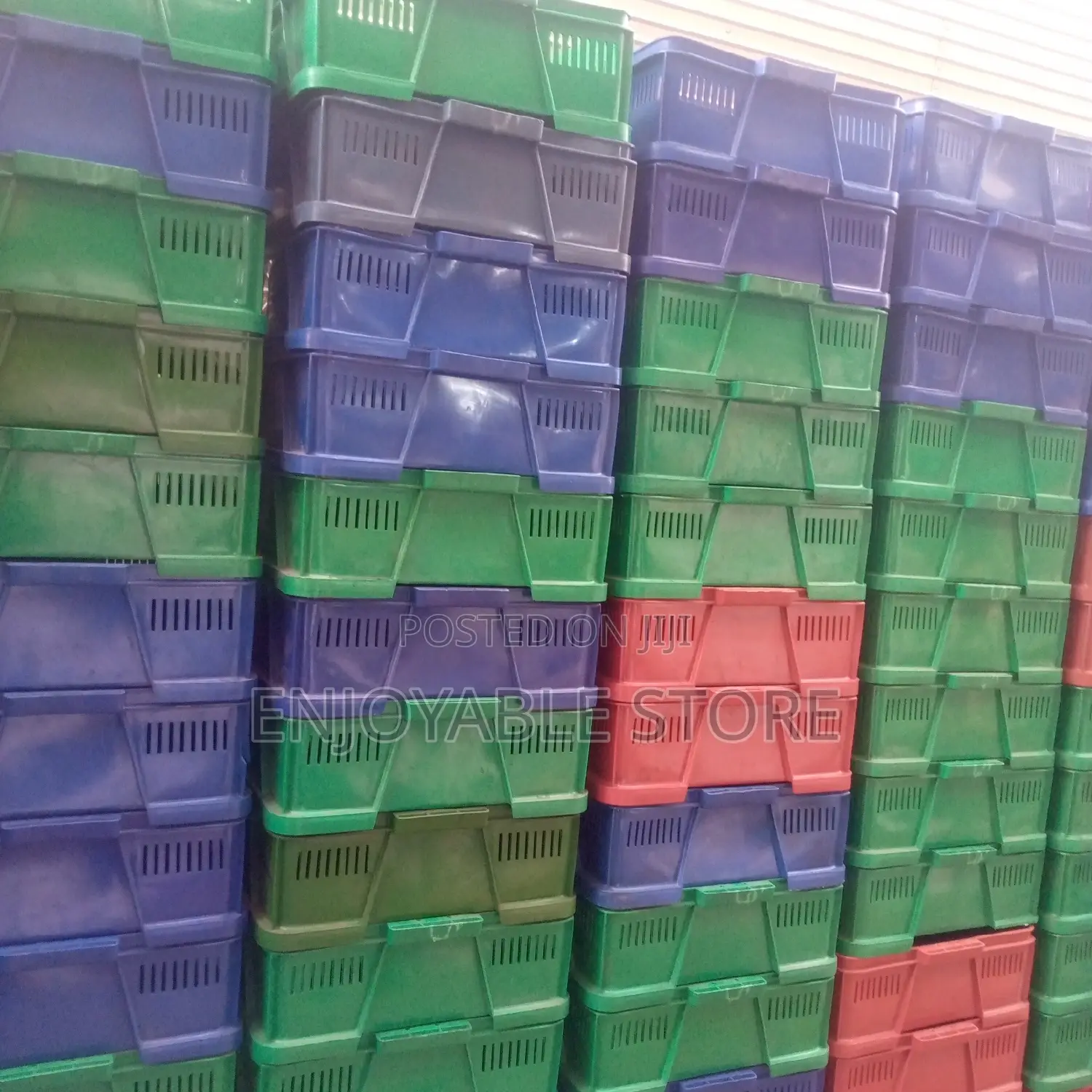 Plastic Milk Crates