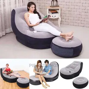 Strong Inflatable Chair With Stool
