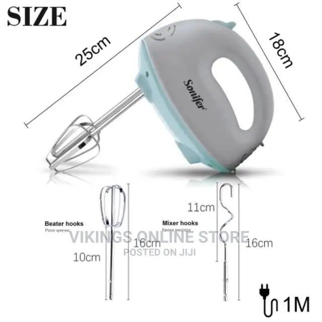 Multifunctional Electric Hand Mixer.