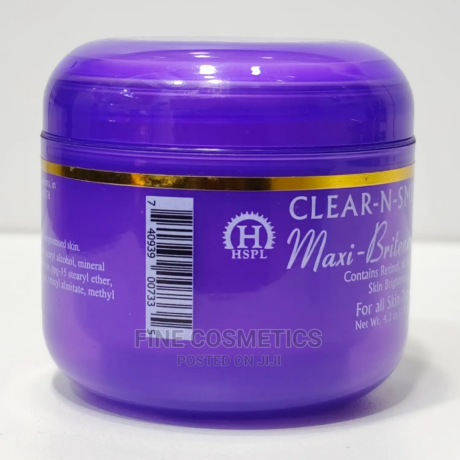 Clear And Smooth Maxi Britener Skin Brightening Cream