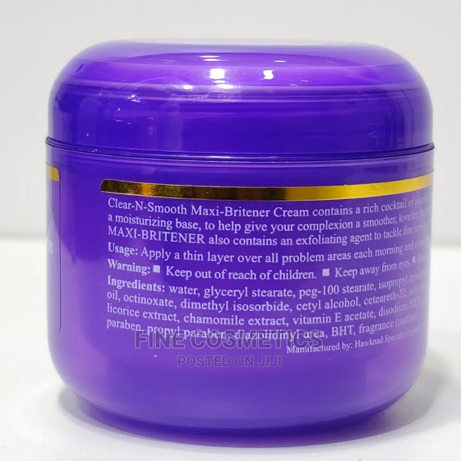Clear And Smooth Maxi Britener Skin Brightening Cream