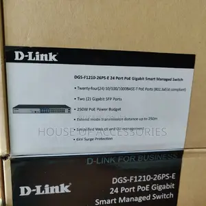 Dlink 24port Dgs Gigabit F1210