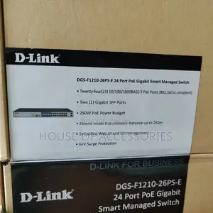 Dlink 24port Dgs Gigabit F1210