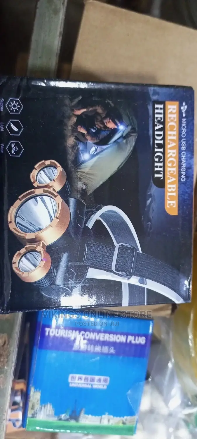 Rechargeable Headlight.