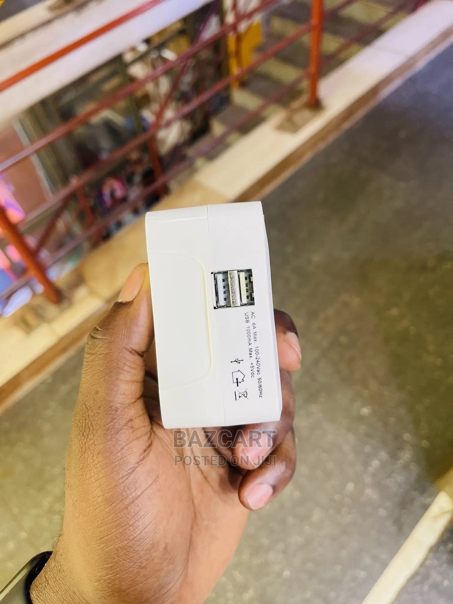 International Travel Power Adapter With 2 Usb Ports