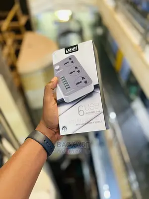 3 Way Socket Extension With 6 Usb Charging Ports