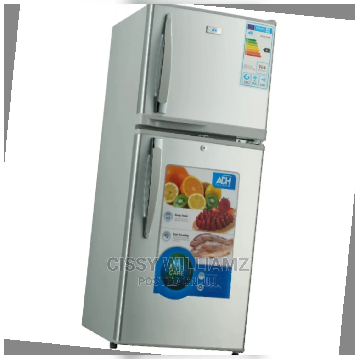ADH Fridge 138liters/Adh Refrigerator/Double Door Fridge