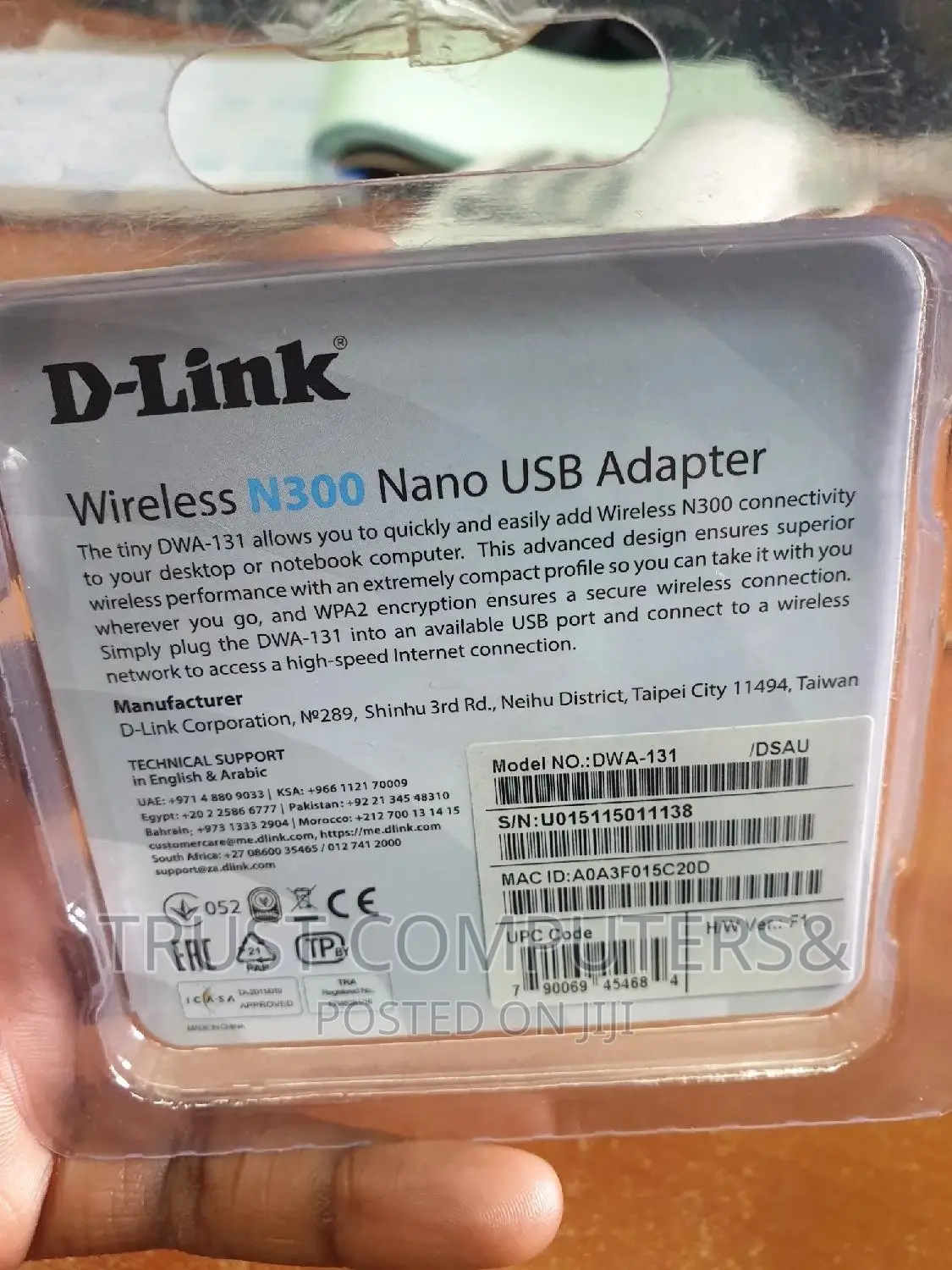 D-Link N300 Usb Wireless Adapter