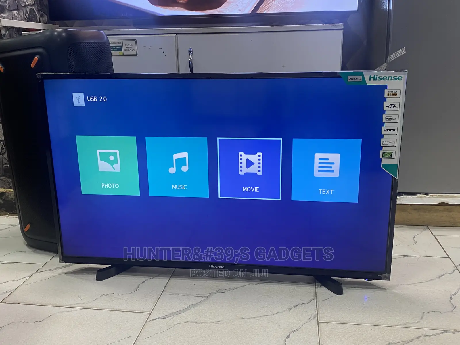 Hisense 40inch Smart A4 Series Digital Satellite Led Tv Brand New