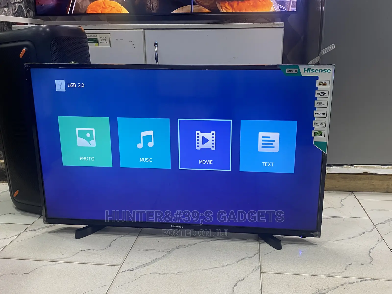 Hisense 40inch Smart A4 Series Digital Satellite Led Tv Brand New