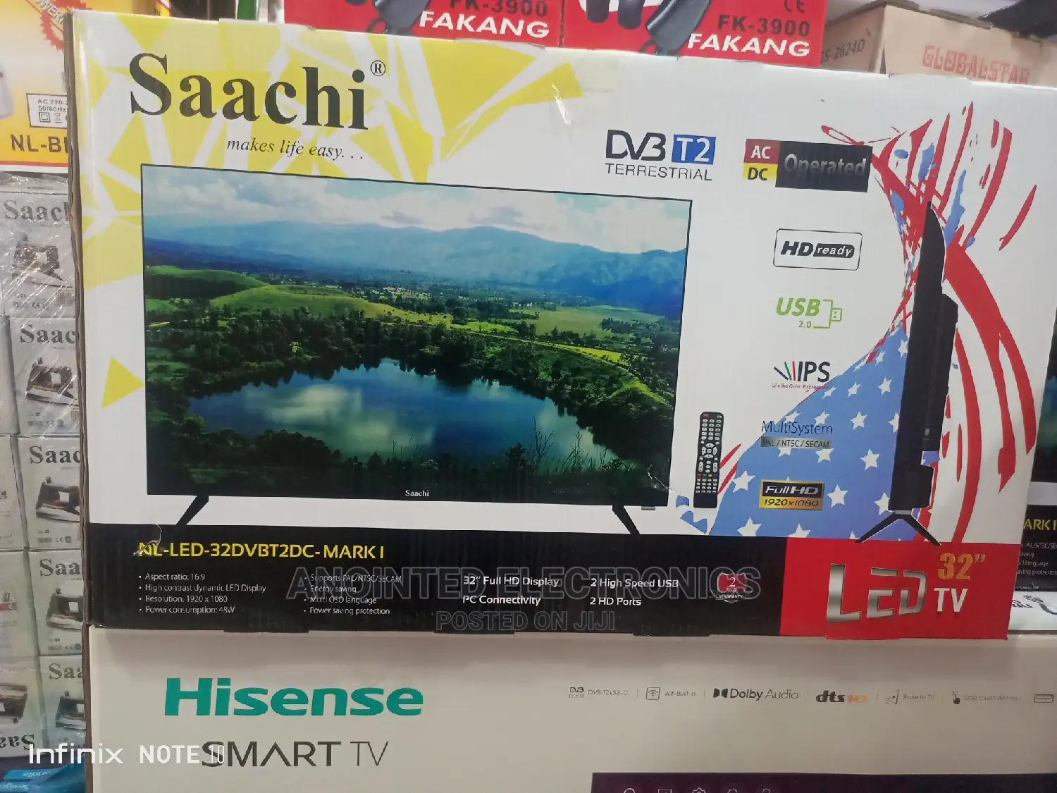 Saach Flameless 32" Digital