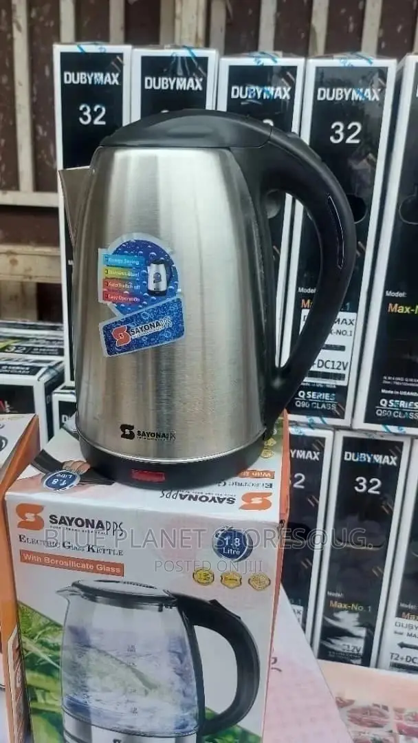 Sayona 2.5L Electric Kettles || 1800w || SK-4441 || S/S Body