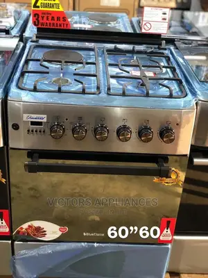 Blueflame Diamond Cooker 3gas 1electric 60x60cm