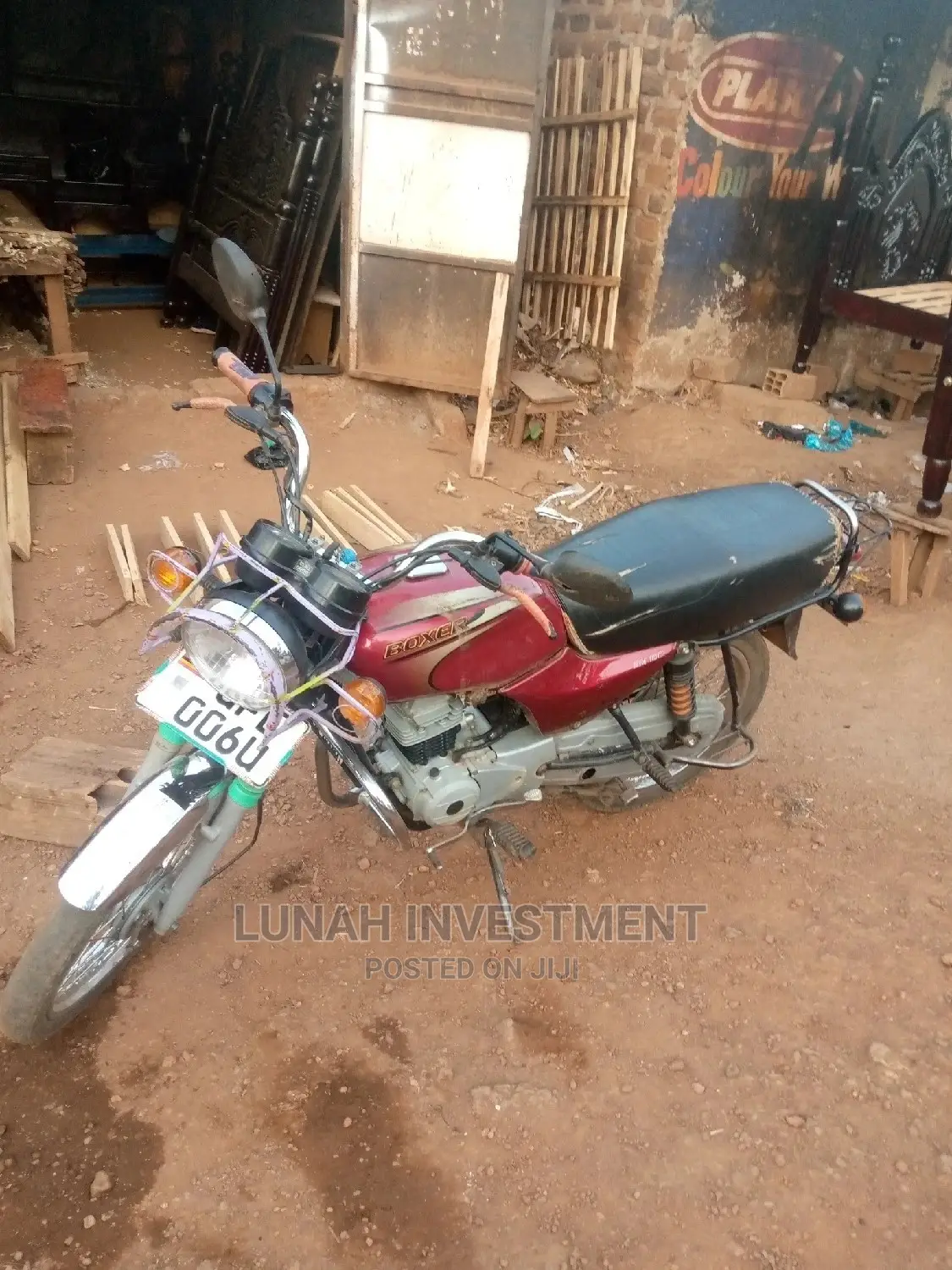 Bajaj Boxer 2021 Red