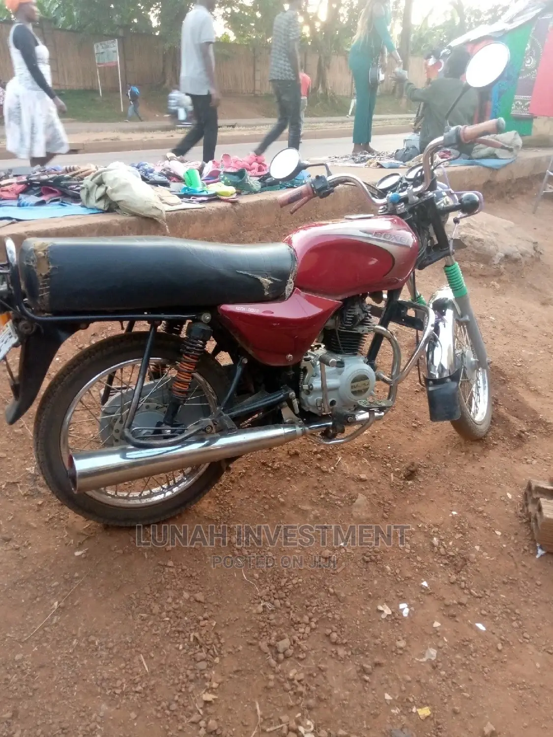 Bajaj Boxer 2021 Red