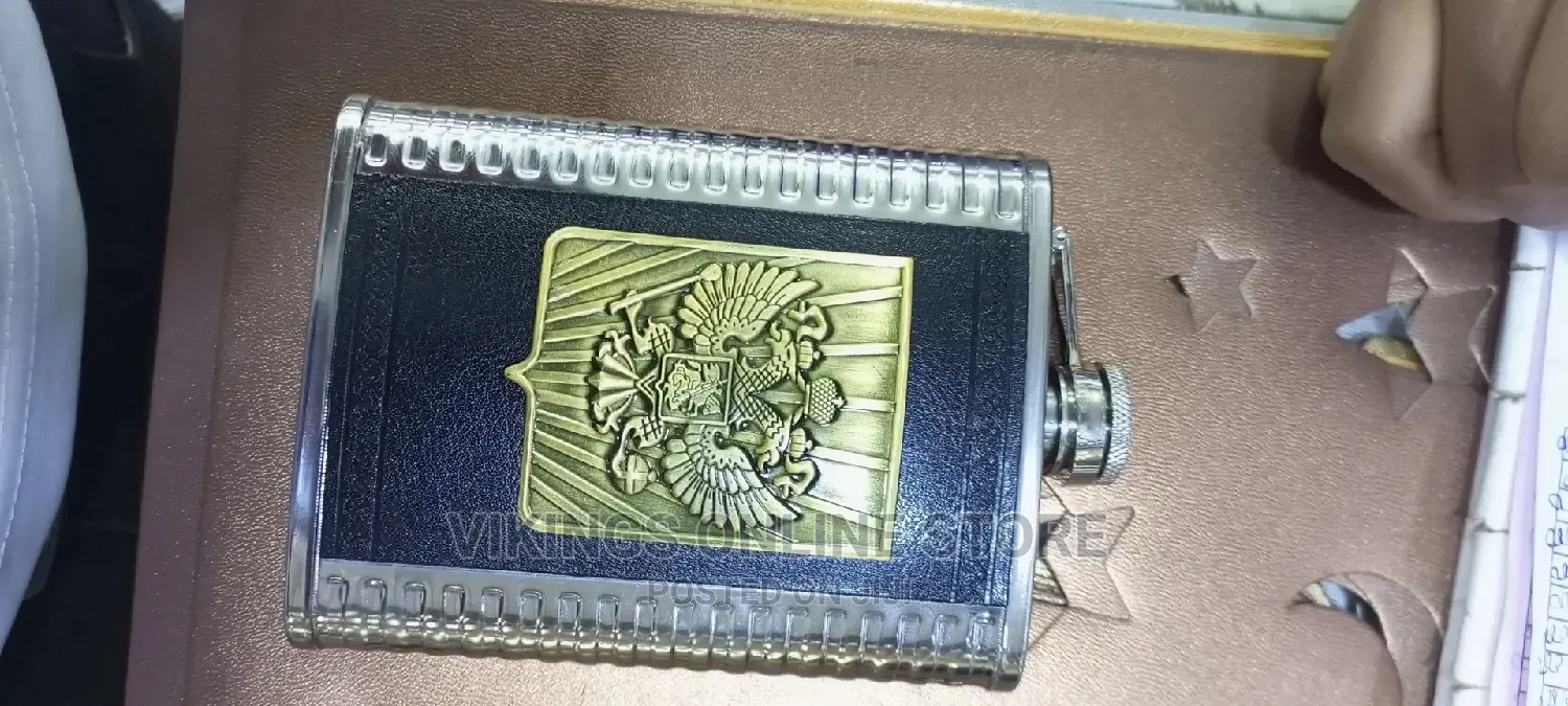 Hip Flasks of Various Sizes.