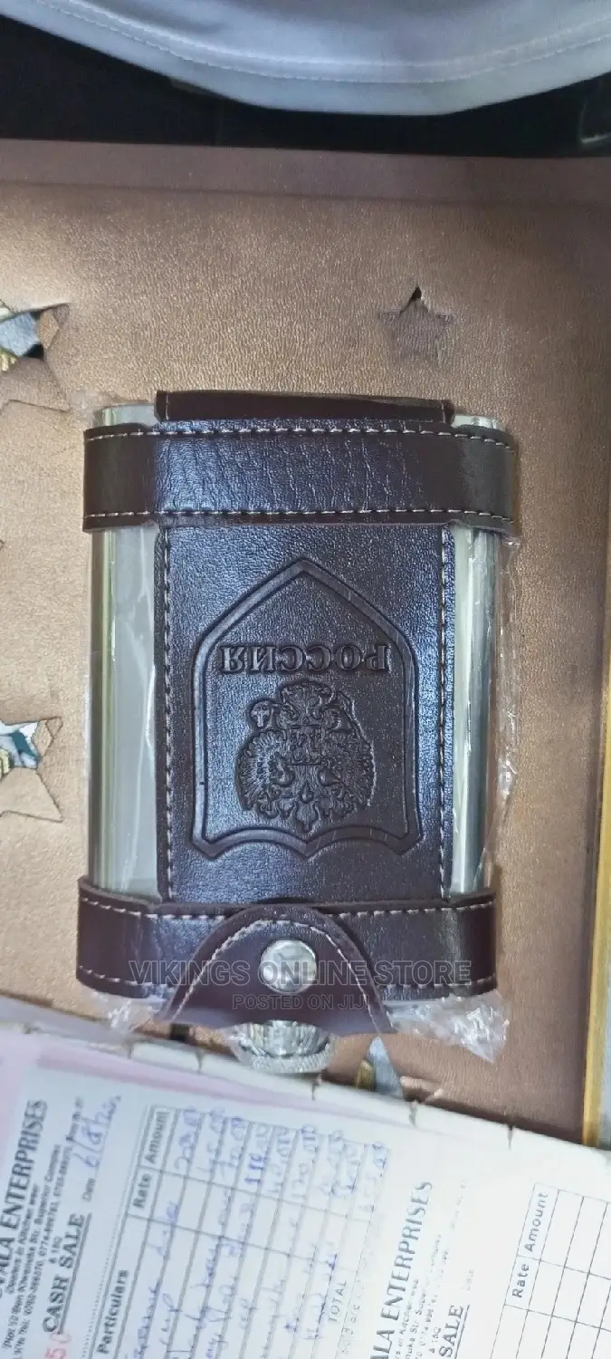 Hip Flasks of Various Sizes.