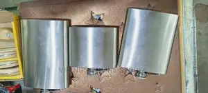 Hip Flasks of Various Sizes.