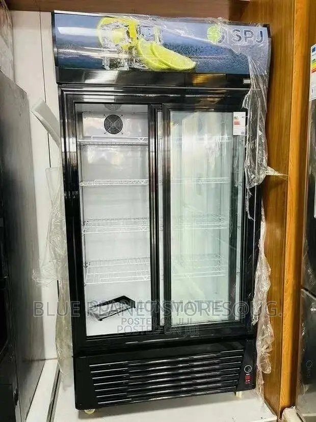 SPJ 830litre Double Slide Door Showcase/Display Refrigerator