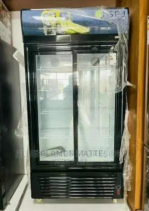 SPJ 830litre Double Slide Door Showcase/Display Refrigerator