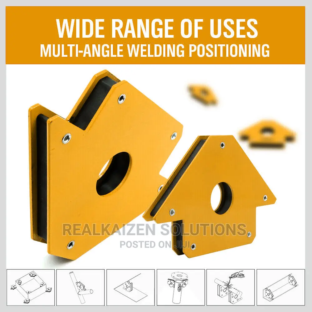 INGCO Heavy Duty Insulated Steel Welding Magnet Holder 2pcs