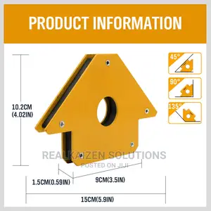 INGCO Heavy Duty Insulated Steel Welding Magnet Holder 2pcs